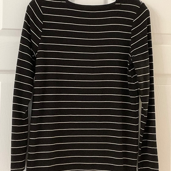 J.Jill Long Sleeve Pima Cotton Tee - Picture 3 of 5